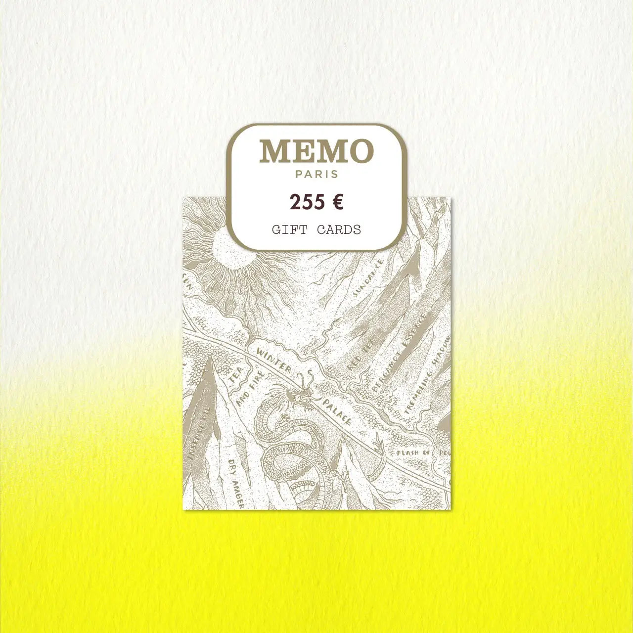 Gift card - Memo Paris