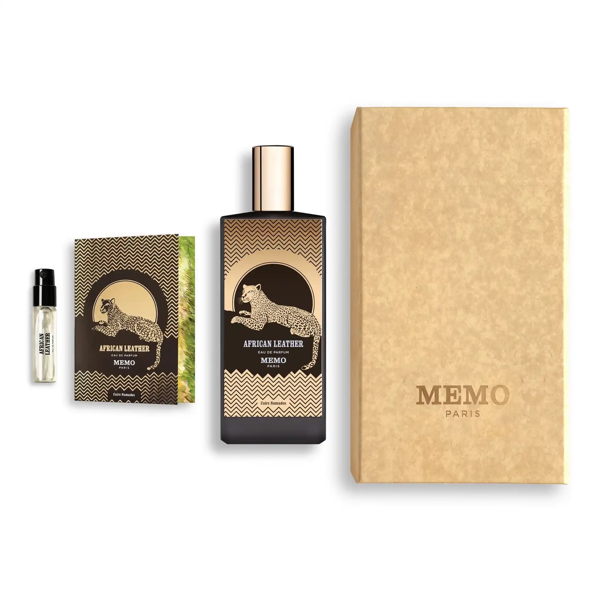 African Leather perfume set.