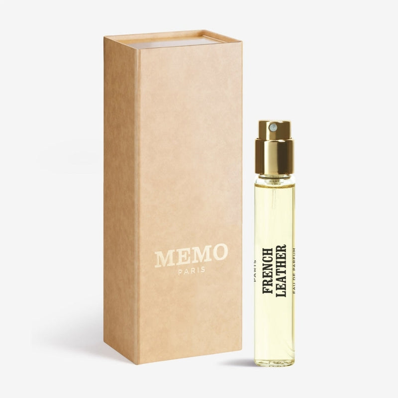 French Leather: Lime & Rose Essence, Suede Accord  Travel Size Perfume for  Scented Journeys – Memo Paris