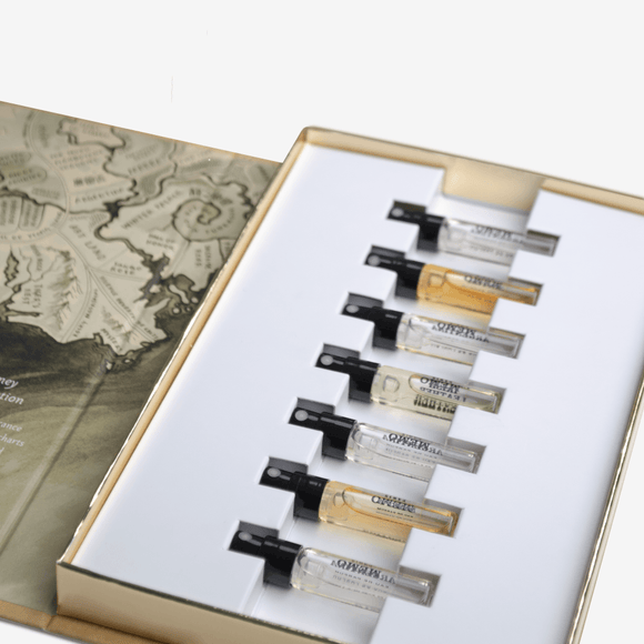 Carnet de voyage avec 7 échantillons - Set de découverte | Memo Paris