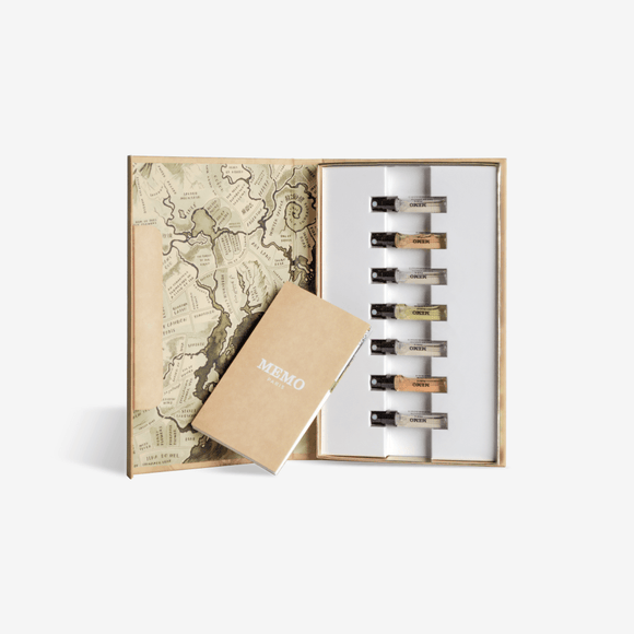 Journey book with 7 samples - Discovery set | Memo Paris