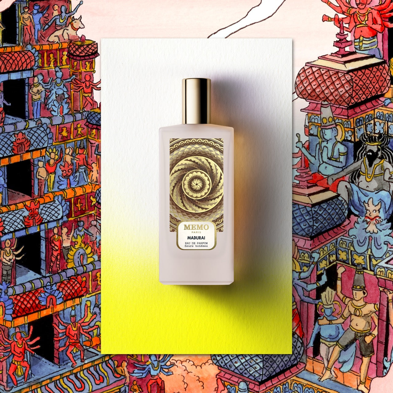 マドゥライ◇メモパリ　30ml Madurai - Indian Turmeric, Sambac Jasmine, Peach 30 ml Niche Perfume
