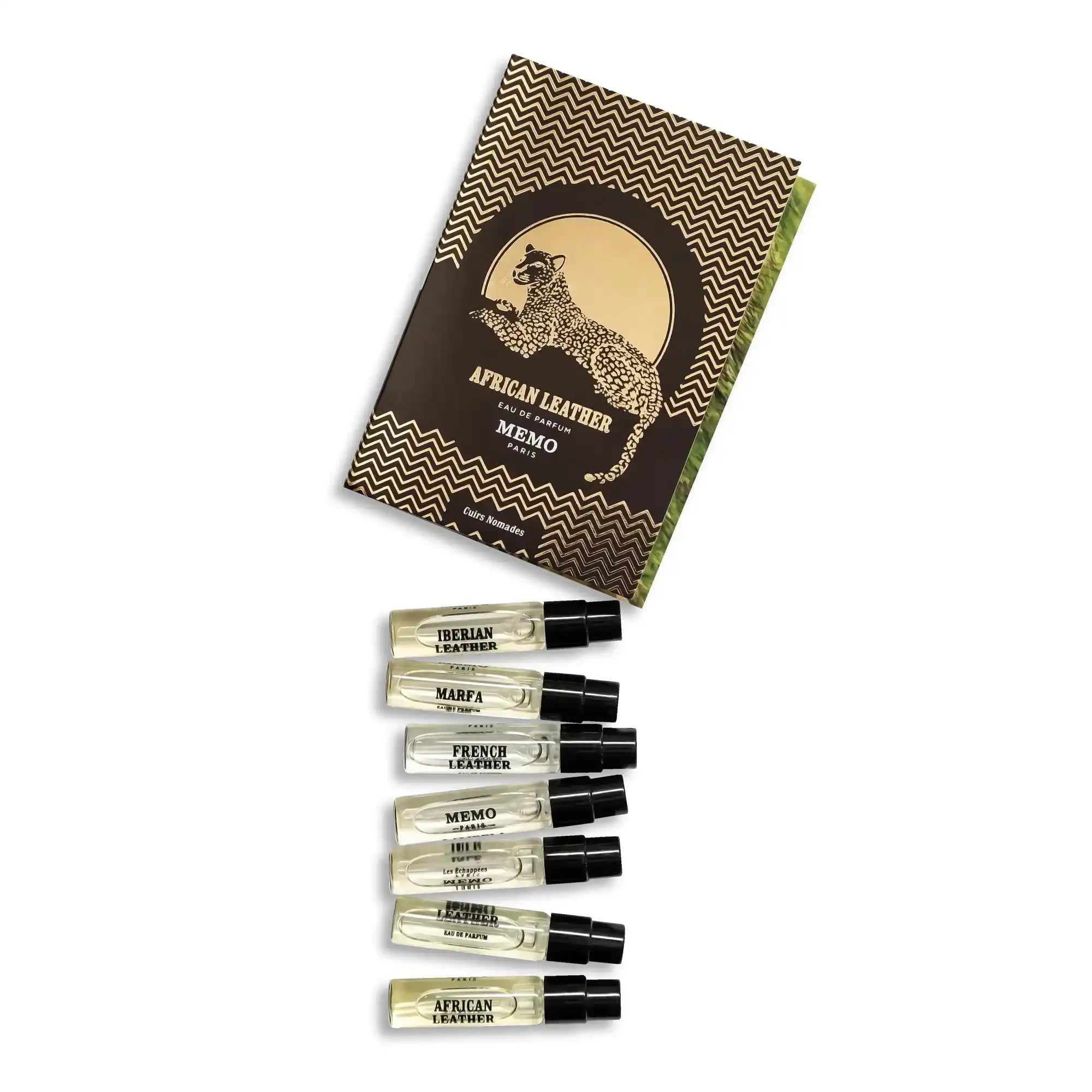 Memo Paris fragrance sampler set.