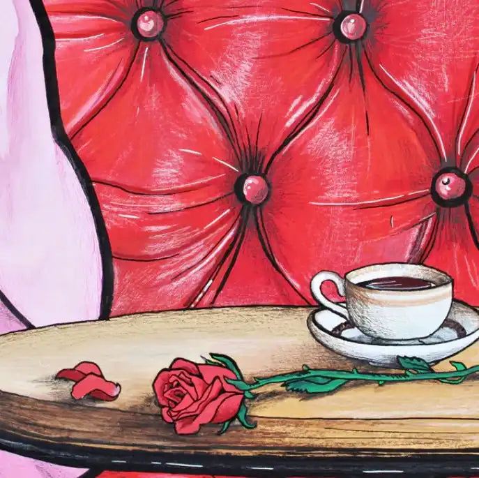 Romantic still life.